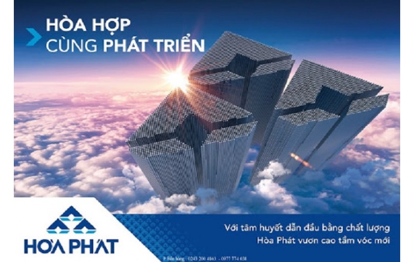 Hòa Phát thăng hạng trong top DN lớn nhất Việt Nam
